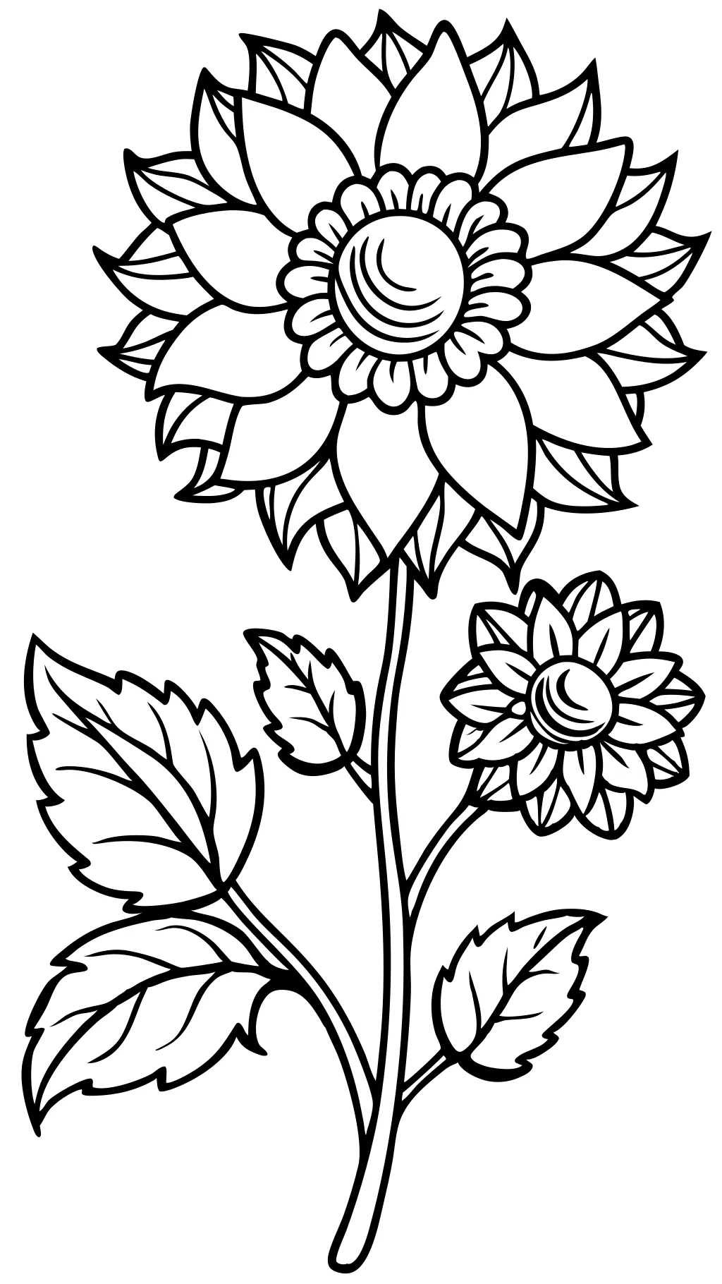 coloriages de fleurs imprimables